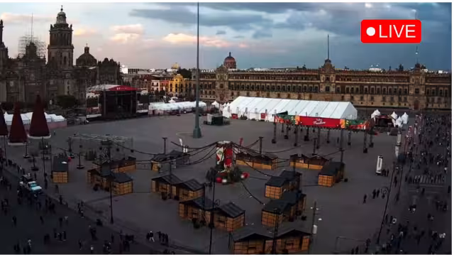 Hasta el 29 de diciembre se tendrán conciertos al interior del Zócalo