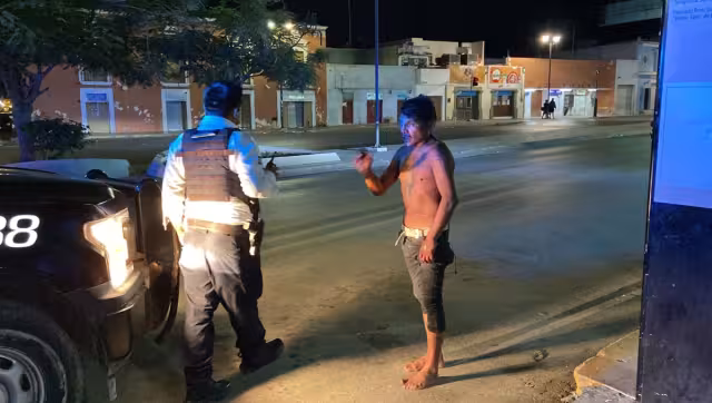 El hombre que terminó gravemente herido no quiso ser trasladado al hospital