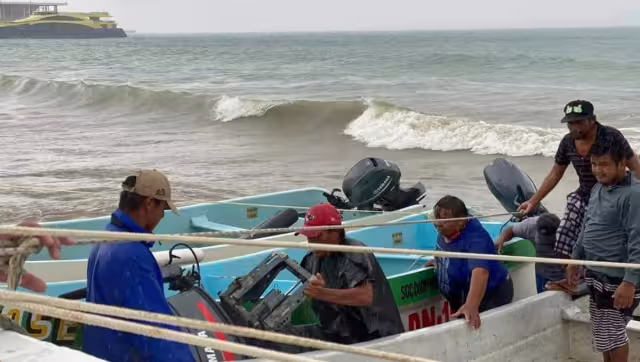 Las precipitaciones pluviales registradas prácticamente durante todo el día de ayer mermaron la operatividad del sector, especialmente del náutico, afectando su economía.