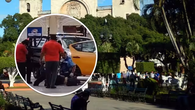 El menor fue atendido y trasladado a un hospital de Mérida