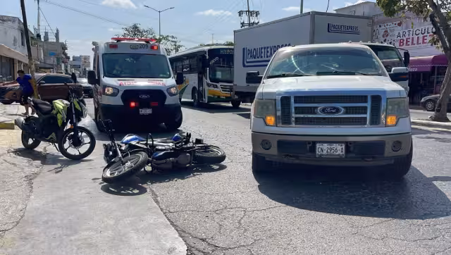 La imprudencia del automovilista dejó una persona lesionada