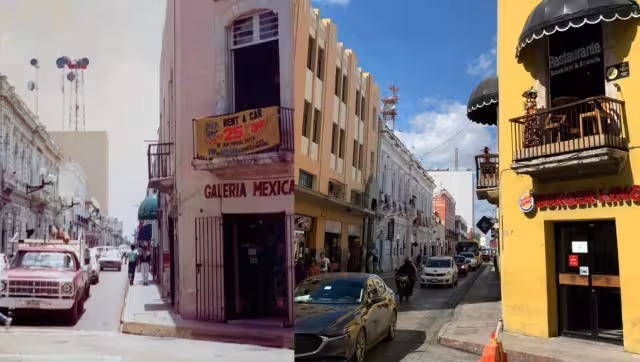 Así se veía el Centro de Mérida hace 36 años