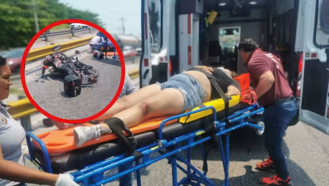 El conductor de la otra motocicleta fue presentado ante el ministerio público para el deslinde de responsabilidades