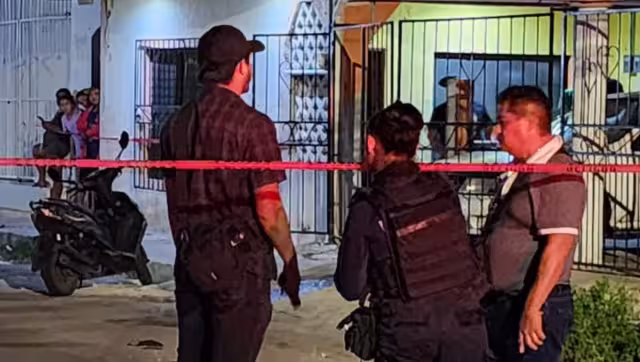 En el lugar de los hechos, los elementos de la Policía De Investigación únicamente encontraron siete casquillos sobre el pavimento de la avenida 90.