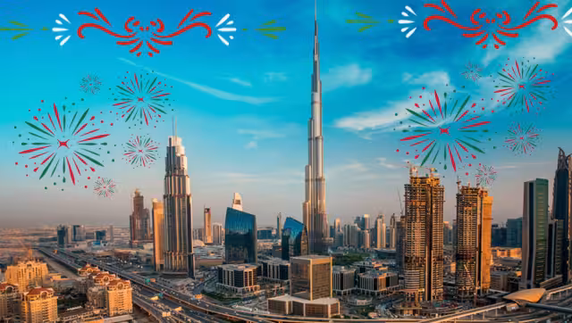 Dubai celebró las fechas patrias de México. Foto: Especial