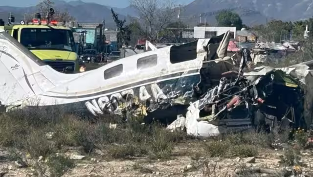 Tres mujeres y el piloto fallecieron en el desplome de la avioneta