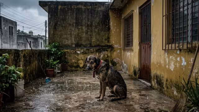 Abandonar mascotas para la lluvia puede ser motivo de multa