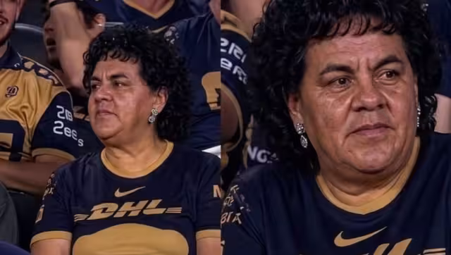 Aficionada de Pumas se hace viral por su parecido con Cuauhtémoc Blanco y Carmen Salinas: FOTO