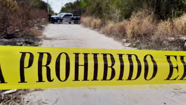 Efectivos de la policía municipal se aproximaron al lugar de los hechos y confirmaron que se trababa de restos