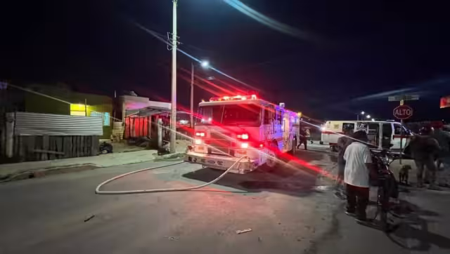 El percance se suscitó en la colonia Flamingos