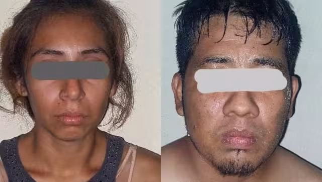 Los asaltantes perdieron el control del automóvil y se proyectaron contra la fachada de un domicilio