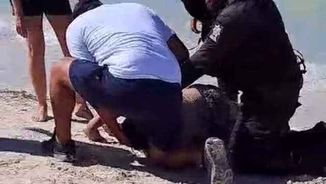 Se presume que el hombre ingresó en estado de ebriedad al mar de Progreso