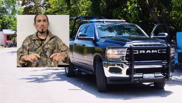 El motociclista manejaba sin luces cuando fue detenido para una revisión de rutina