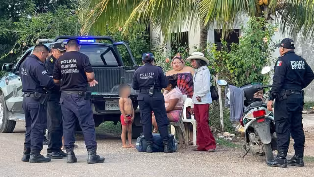 La niña recibió la descarga del cable de una bocina
