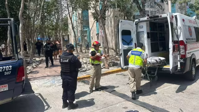 El niño cayó por una ventana del inmueble