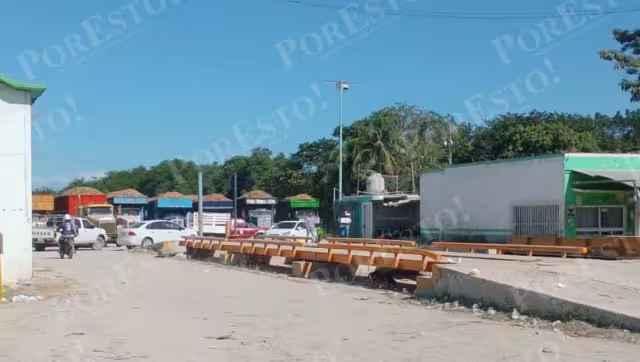 Productores de caña bloquearon la báscula del Ingenio Azucarero La Joya.