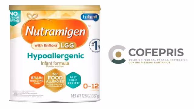Cofepris sacó del mercado algunos productos de Nutramigen