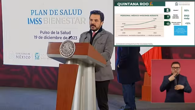 El presidente hizo enfasis en el crecimiento en los hospitales