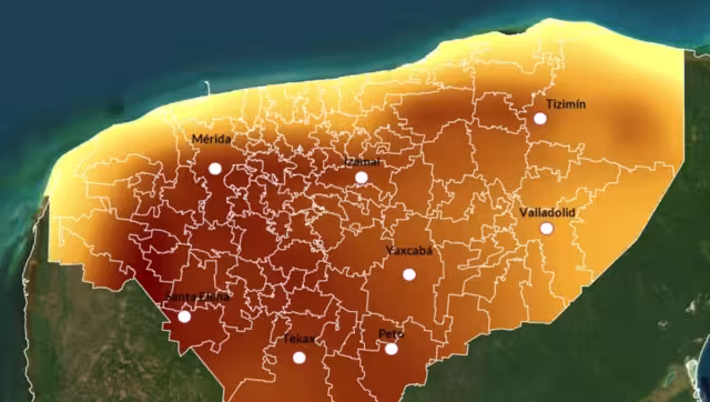 Habrá temperaturas superiores a 40 grados en Yucatán
