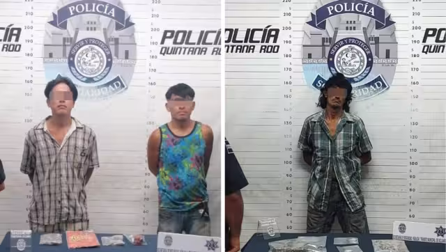 Dos de los detenidos son originarios de Chiapas y la Ciudad de México