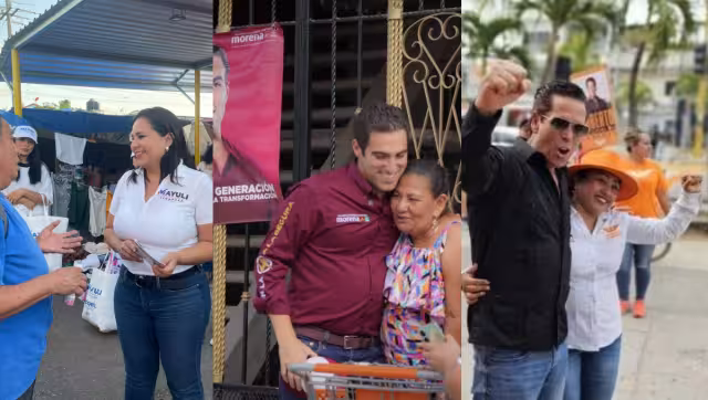 Mayuli Martínez Simón no dejó de promover las propuestas de Xóchitl Gálvez.

