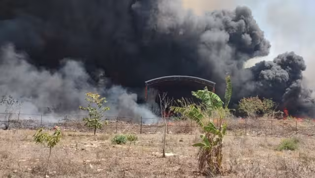 Los hechos ocurrieron a las 11:30 am del lunes