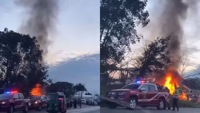 El incendio fue sofocado, registrando sólo daños materiales