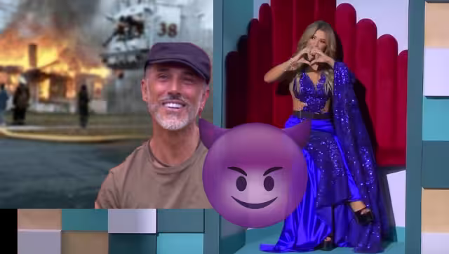 Sergio Mayer sigue jugando muy rudo y poniéndole sabor al show. Foto: Especial