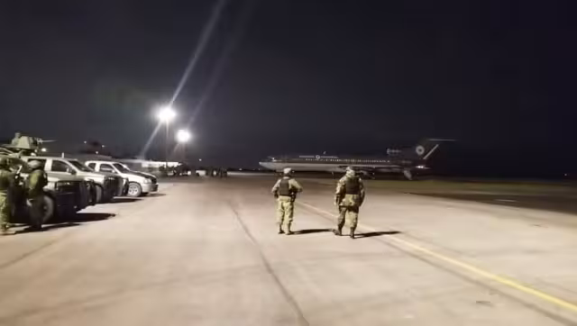 En medio de un fuerte operativo de seguridad fue trasladado José Alberto García Vilano "La Kena", sin que aún se informé hacía donde lo llevaron