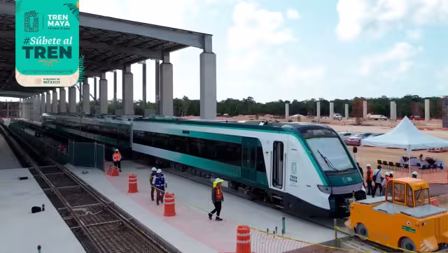 Mandatario supervisa proyecto del Tren Maya que pretende potenciar el desarrollo del sureste