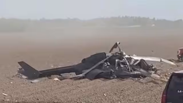 Helicóptero de la Guardia Nacional de EU se desploma en Texas y deja 2 muertos