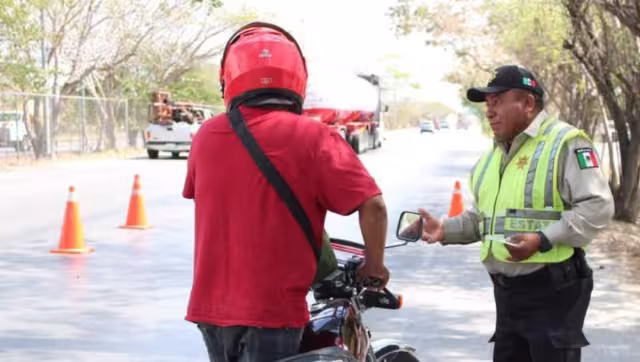 Se insta a los motociclistas a que corrijan las irregularidades