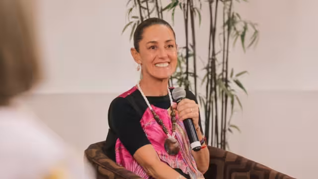 Claudia Sheinbaum exhibió su estilo coquette