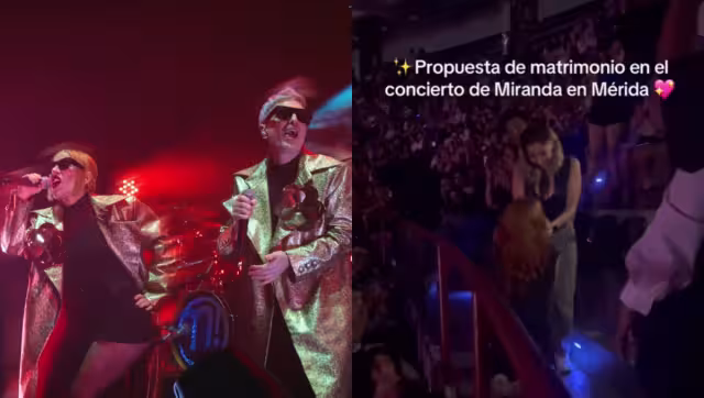 Miranda! se presentó en concierto en Mérida, Yucatán