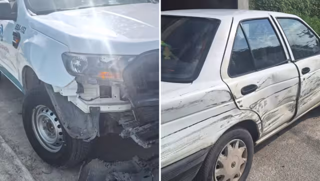 El primero fue a las 14:00 horas, cuando automovilistas reportaron la colisión en el cruce de las calles 136 con 27 de la Reg. 237