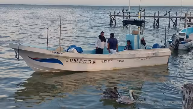 Cabe resaltar que los cuatro marinos de Chiquilá fueron localizados por pescadores de la región que estaban en su búsqueda