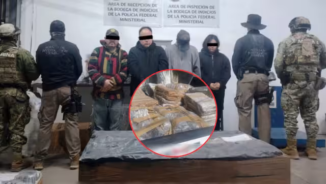 Cateos en Tonalá dejan nueve detenidos y más de tres toneladas de droga asegurada