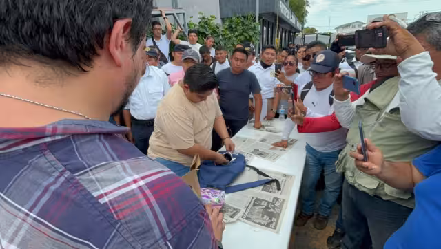 Los trabajadores dijeron ser de la misma dependencia estatal