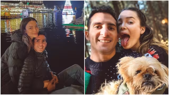 El atleta Rommel Pacheco y su esposa Lylo Fa se encuentran en Orlando, Florida,  celebrando su luna de miel, poco más de un mes después de su boda espiritual