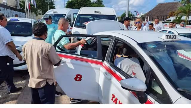 Los ruleteros cometieron las presuntas agresiones a una empresa de transporte, al parecer, con la tolerancia de su lider