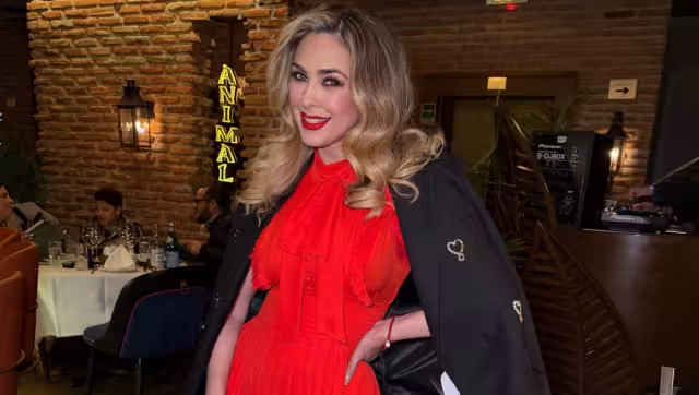 Aracely Arámbula reacciona al romance entre su hijo y la Miss Universo.