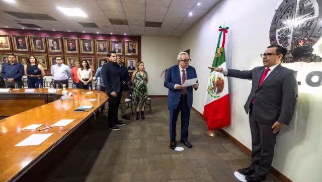 General Sinuhé Téllez López como nuevo secretario de Seguridad en Sinaloa.