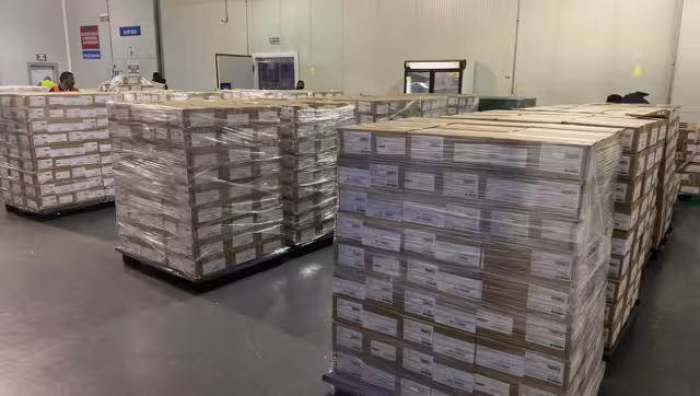 el 25 de febrero ingresaron 836 mil 780 dosis de vacuna doble viral (sarampión y rubéola, SR) y 139 mil 708 de triple viral