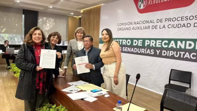 Cora Amalia se registró en la CDMX para contender por el Distrito 02.