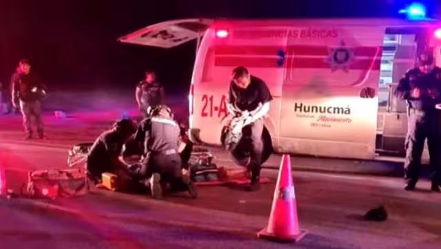 El guiador de la camioneta solicitó, a través de los números de emergencia