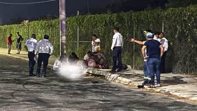 Elementos policiacos y del sector salud arribaron a la avenida Concordia en Campeche