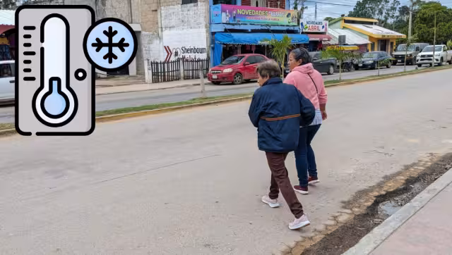 Hasta los 16 grados bajo la temperatura por la mañana