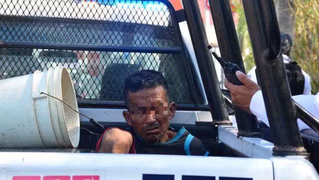 El hombre se encontraba bajo los influjos de alguna droga cuando ocurrió la agresión