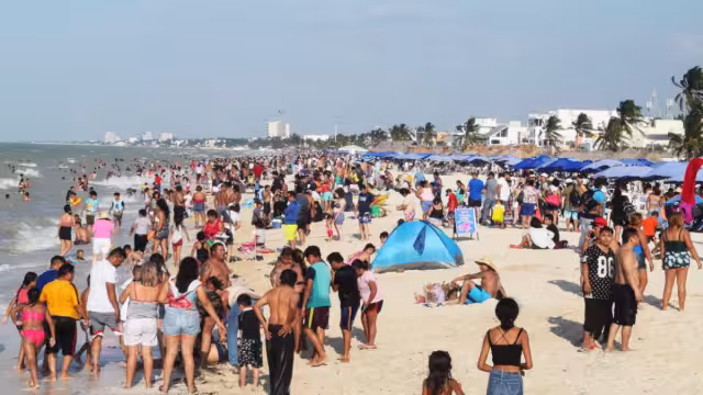 Se estima que arribaron más de un millón de personas en tan sólo 15 días