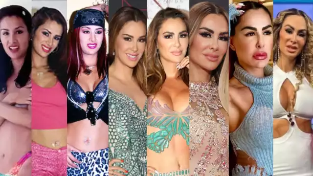 Los cambios físicos de Ninel Conde durante toda su carrera. Foto: Especial